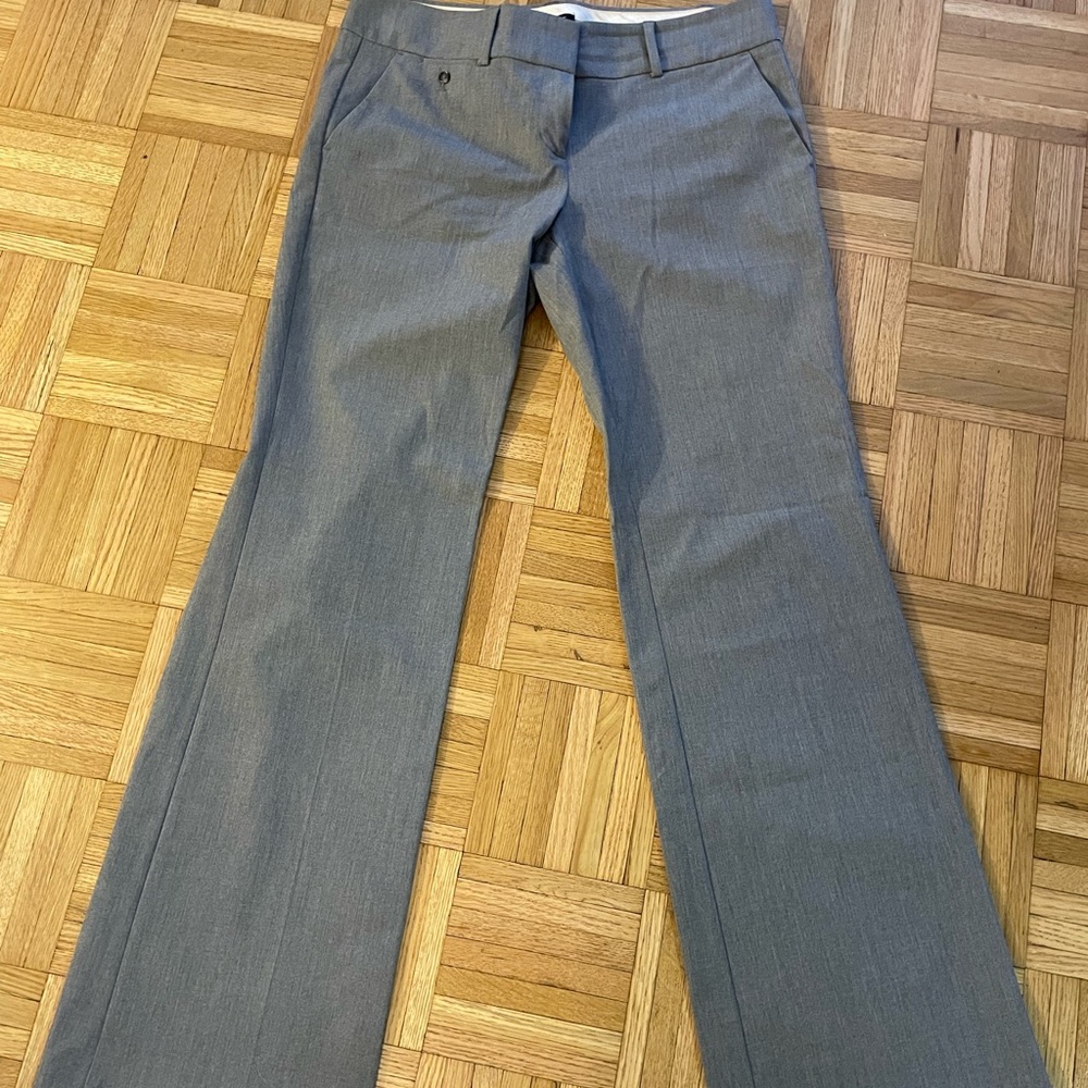 Ann Taylor Grey Work Pants Size 10